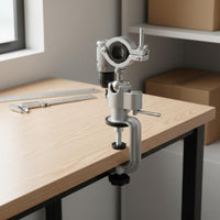 Electric Mounting Bracket Multi-Functional Rotating Drill Holder Clamp 360 Degree Table Vise for DIY Enthusiasts, Hobbyists, Craft Room