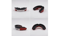 Contoured Mouthguard Food-Grade EVA Mouthguard Low-Profile Clear Mouth Guard for Athletes, Pugilists, Physical Sports, Taekwondo, Basketball