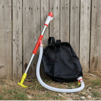 Back-Mounted Backpack Fertilizer Applicator Agricultural Fertilizer Applicator with Backpack Wearable Farm Tool Portable for Cornfields