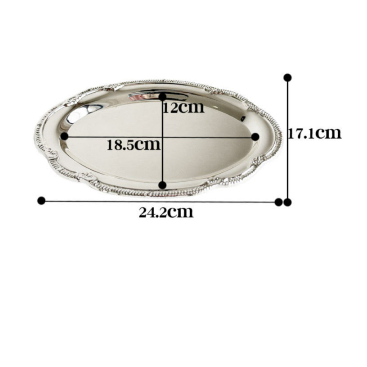 French Design 2 Tier Dessert Stand Multi Purpose Double Layer Snack Tray Storage Organizer 2 Tier Serving Tray Detachable Plates for Afternoon Tea, Party, Bakery