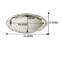 French Design 2 Tier Dessert Stand Multi Purpose Double Layer Snack Tray Storage Organizer 2 Tier Serving Tray Detachable Plates for Afternoon Tea, Party, Bakery