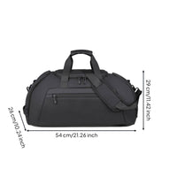 Vacuum Compression Travel Bag Shoe Compartment Gym Travel Duffel Bag Wet Pocket Luggage