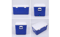 Insulated Insulated Container Large Capacity Cooler with Ice Boxes Heavy-Duty for Camping, Road Trips, Picnics