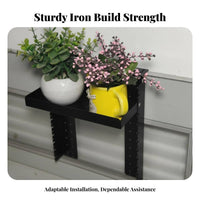 Adjustable Railing Planter storage areaSaving Hanging Railing Planter for Balcony