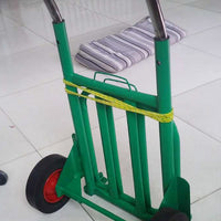 Foldable Heavy-Duty Portable Hand Cart for Shopping and Hauling