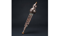 Gourd Flute Traditional Chinese Gourd Flute Music Learning Chinese Cucurbit Flute for Beginners, Students, Daily Rehearsal, School Ensembles