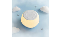 Auto-Shutoff Timer Sound Machine Night Light Combo Rechargeable Ambient Sound Machine Adjustable Brightness Portable Sleep Aid Device 3 Lighting Modes for Babies, Kids, Adults, Nursery, Travel