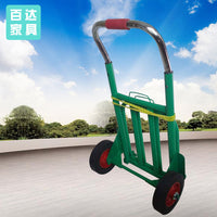 Foldable Heavy-Duty Portable Hand Cart for Shopping and Hauling