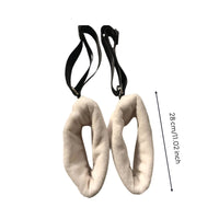 Non-Slip Grip Pilates Pilates Tower Handle Long-Lasting Construction Pilates Safety Strap Heavy-Duty Reformer Foot Straps Widely Compatible for Home Gym, Physical Rehabilitation Center