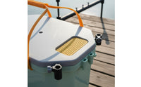 Portable Octagonal Fishing Bucket Multi-Function Seating Bucket Fishing Box Compact Size Athletic Goods for Stream