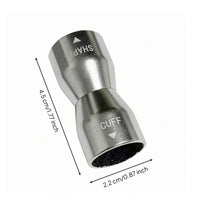 Billiard Cue Tip Maintenance Tool Metal Cue Tip Scuffer Compact Game Equipment