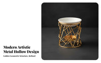 Tealight Oil Burner Decorative Piece Tealight Oil Dispenser Fragrance Dispenser Easy to Clean for Spa, Living Room