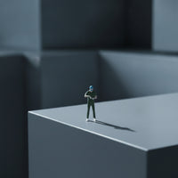 Doctor Figurine Hand-Painted Doctor Figure Resin Human Model for Diorama, Close-up Photography