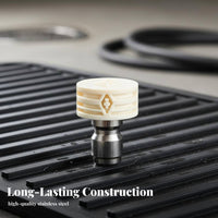 Stainless Steel High Pressure Washer Nozzle Fan Spray Nozzle Tip Leak-Proof for Car Washing