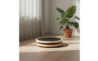 Waist Rotating Disc Easy to Use Waist Rotator Board Heavy Duty Wooden Rotation Disc for Home Workout