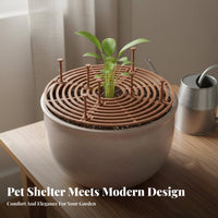 Flower Pot Soil Protector Customizable Flower Pot Soil Guard Pet Digging Barrier Sturdy Material Gardening Supply for Indoor