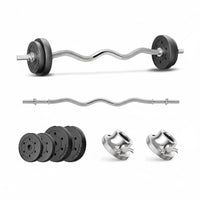 Adjustable Barbell Set Adjustable Barbell Weight Set Heavy Duty Weightlifting Bar for Women, Beginners