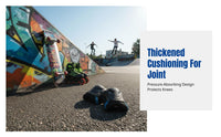 Thickened Protective Gear Set, Unisex Knee Pads, Elbow Pads, Wrist Guards for Inline Skating, Ice Skating, Winter Sports