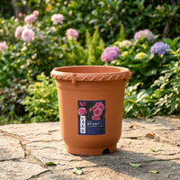 Plant Pots with Integrated Garden Trellis for Climbing Vines, Heavy Duty Floor Standing Flower Pots, European Style Outdoor Planter Support