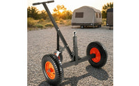 Trailer Mover Heavy-Duty Trailer Mover with Pneumatic Tires Adjustable-Height for Boaters, Driveways
