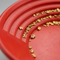 Gold Washing Pan for Prospecting, Manual Gold Washing Tool for Rivers, Lightweight Gold Prospecting Pan for Outdoors Exploration