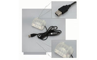 Vibration Motor with Controller Inline USB Vibration Motor Compact Wired for DIYers, Massage Devices, DIY Projects