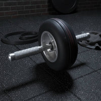 Fitness Wheel Knurled Ab Training Wheel Heavy-Duty Workout Roller for Fitness Enthusiasts