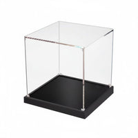 Acrylic Display Box High Visual Openness Clear Collectible Case Sturdy Construction Transparent Dustproof Cover for Collectors