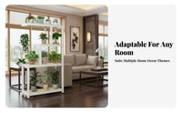 Multi-Tier Pot Stand Modern and design Plant Holder Floor-Standing Easy to Assemble for Apartment Dwellers, home residents