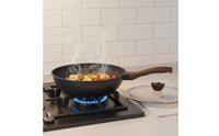 Granite Frying Pan Set Gas Cooktop Nonstick Frying Pan Set Easy to Clean Stone Coating Skillet for Home Cooking, Stovetop