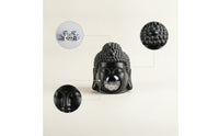 Molded Buddha Head Dice Cup Textured Vessel Sturdy for Tabletop Games