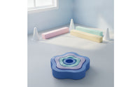 4 Pieces Indoor Balance Stepping Stones Non-Slip Stepping Stones with Textured Surface Grippy Toy Lightweight for Classroom