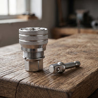 Self-Adjusting Adjustable Socket Hexagonal Versatile Socket Knurled Tool Non-Slip for Diyers, Mechanics, Home Maintenance, Workshop