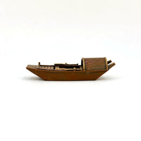 Aquarium Boat Traditional Chinese Style Boat Ornament   for Aquatic Habitat