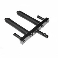 Squats Attachment Bar Tightening Knob Squats Attachment Tubular Exercise Equipment