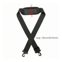 Wide Padded Shoulder Strap Nylon Strap Material Shoulder Strap Black