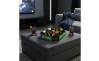 Folding Snack Tray Foldable Paperboard Food Tray Oil-Resistant-Resistant Snack Box for Watch Parties