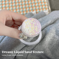 360° Rotation Attractive Glitter Ph Single Grip Strong Magneticic Ic Element Rotating Fold-out Ph Single Stand Universal Compatibility