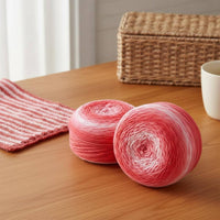 Gradient Milk Yarn Beginner Friendly Milk Yarn Anti-Pilling Crafting Material for DIY Enthusiasts, Beginners, Knitting, Crocheting