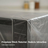Kitchen Appliance Dust Cover Dustproof Small Appliance Protector Extra Large Clear Dust Cover for Homemakers, Renters, Home, Moving, Storage