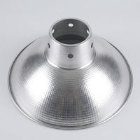Ceiling Lights with Spun Aluminum Light Shade for Garage Lighting, Silver Dome Ceiling Lamp for Living Room, 450mm Pendant, 0.6mm Thickness