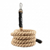 Metal Hook Cat Climbing Rope Wrapped Ends Pet Climbing Rope