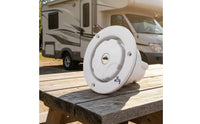 Lockable RV Water Inlet Circular Cap Unpressurized RV Water Inlet Opening for Recreational Vehicle Builders, Trailer Modification