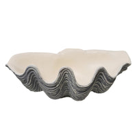 Clam Shell Bowl Sculptural Shell Tray Decorative Dish for Coffee Table