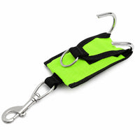 Strap with Metal Hook Scuba Strap with Quick-Release Closure Entanglement-Resistant Equipment   for Wreck Diving