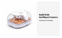 Intelligent Temperature Control Automatic Egg Incubator 360° Air Circulation Intelligent Egg Hatching Machine for Beginners, Small Farm