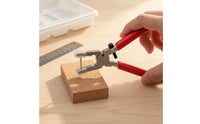2 in 1 Function Model Assembly Holding Pliers Wide Jaw Opening Double Use Clamping Pliers Labor Saving Design Hobby Tool Non-Slip Grip for Hobbyists, Crafters, Workshop, Crafting