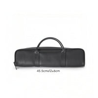 Flute Carrying Case Hard-Shell Flute Case Zippered for Rehearsals