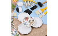 20 Pieces Scrapbooking Kit with Cutting Mat Complete Paper Craft Tool Kit Reusable Collage Tools for Hobbyists