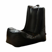 Vintage and design Single-Seater Lazy Sofa Padded Seat Cushioned Armchair Set low-to-the-ground Lounge Chair Ergonomic Design for Homeowners, Students, Bedroom, Small areas, Living Room, literature alcove